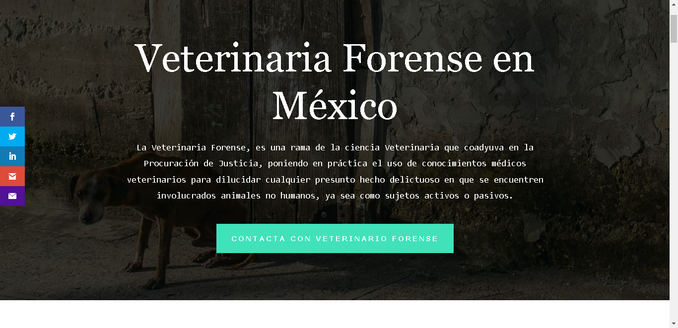 Veterinaria Forense en México